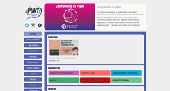 Desktop Screenshot of elpuntdegracia.org